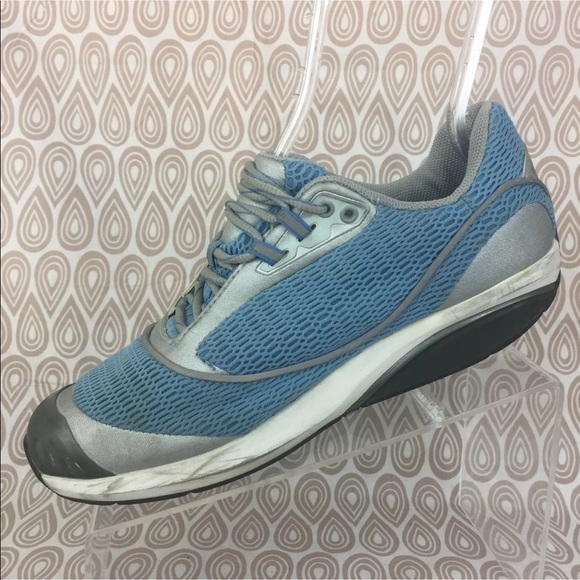 MBT Womens Blue Training Walking Shoe Size 10 S228 - Picture 2 of 8